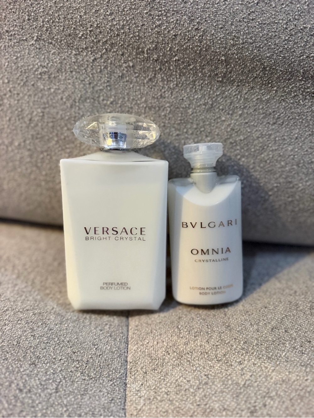 Versace Bright Crystal White Perfumed Body Lotion - White